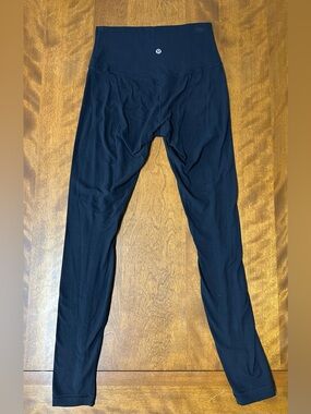 Women’s Black Hi-Rise Lululemon Align Leggings Size 6 28” Inseam